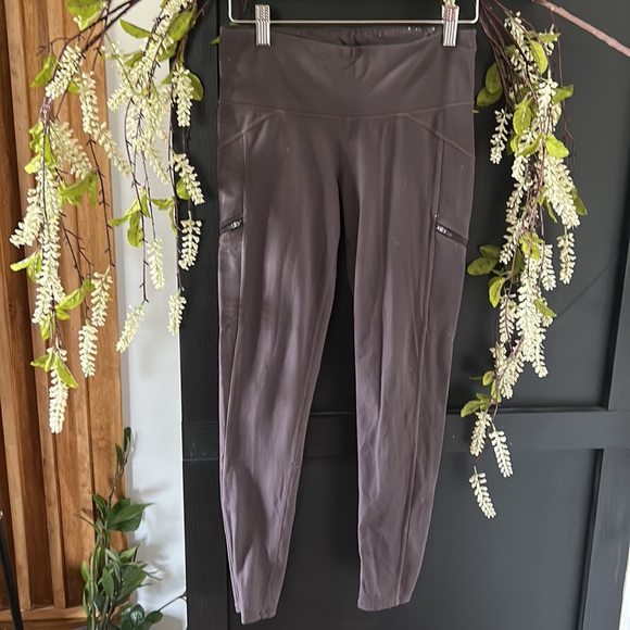 ATHLETA Brown Drifter Tight Ankle Fit Legging.‎ Size S - Picture 3 of 13